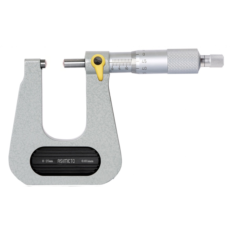 Микрометр ASIMETO 150-31-6 для изм. лист. металла 0,01 мм 0-25 мм глубина 300 мм тип B