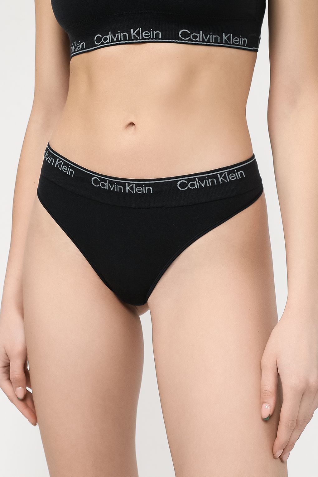 Трусы женские Calvin Klein 000QF7095E черные S