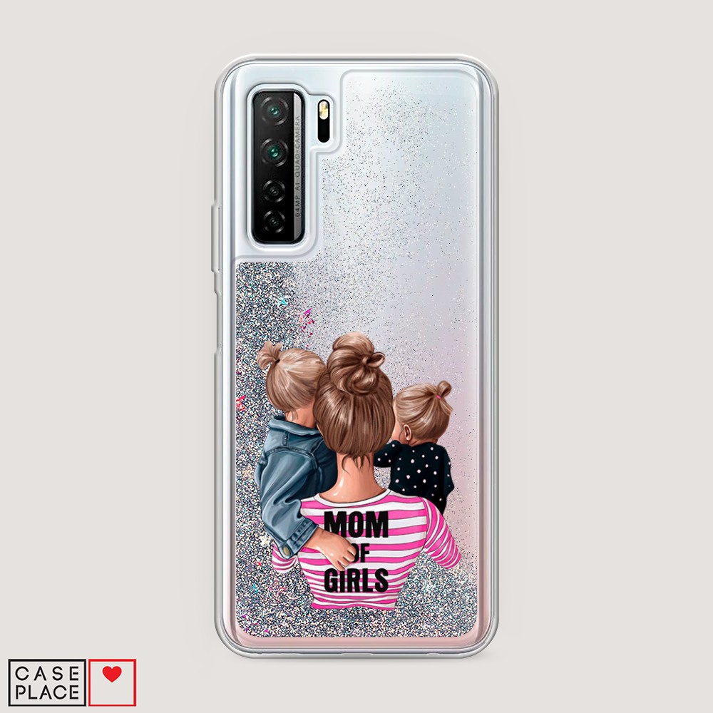 

Чехол Awog на Huawei P40 lite 5G/Honor 30S Global/Nova 7 SE "Mom of Girls", Разноцветный, 6102991-1