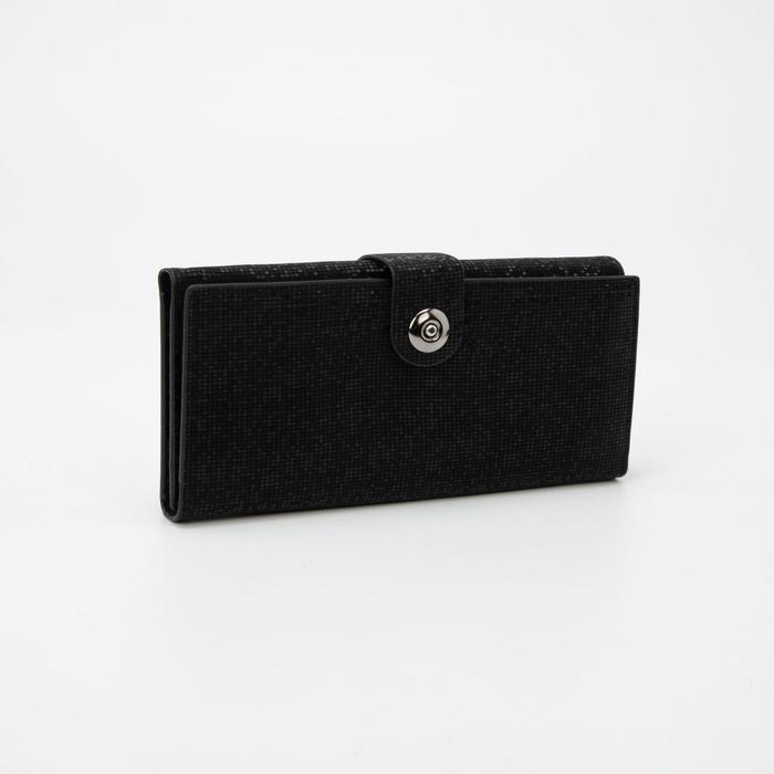 

Кошелек женский NoBrand 7153994, чёрный, 7153994