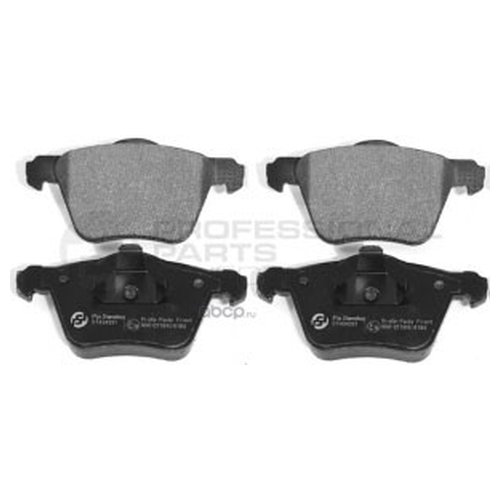 

Колодки тормозные дисковые Pro Parts Sweden Ab 51434331