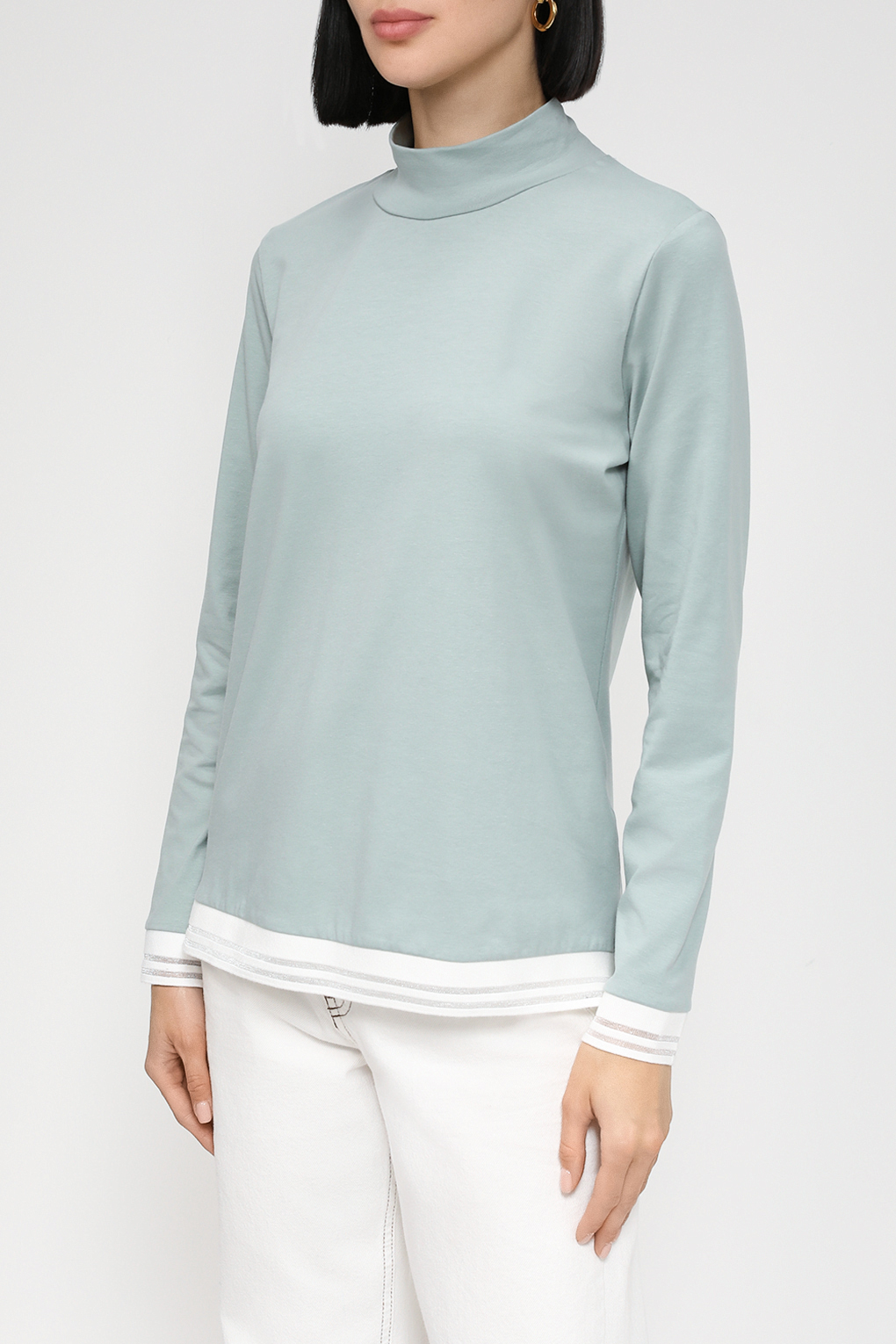 Водолазка женская Auranna AU23073499 голубая S 4190₽