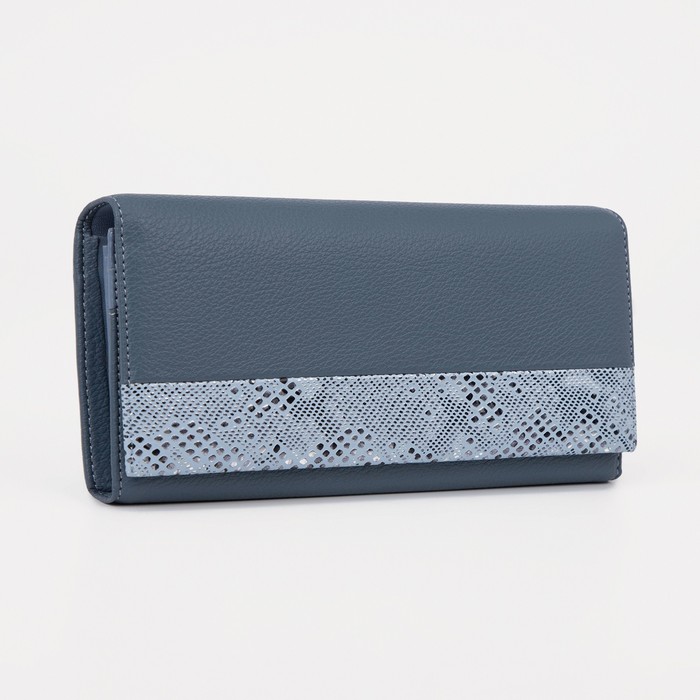 

Кошелек женский NoBrand 9278173, синий, 9278173