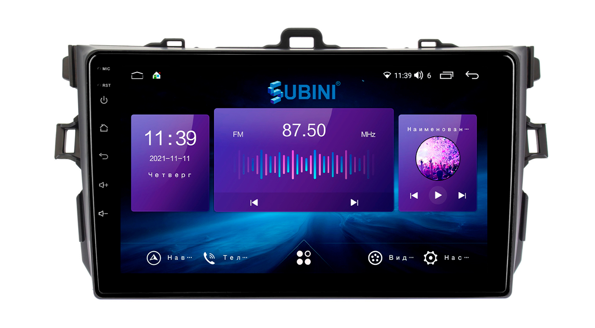 

Автомагнитола для Toyota Corolla 2007-2013, 3/32 ГБ, Android 10, IPS 9", 2din, 8-ядер, Sim, Corolla 2007-2013