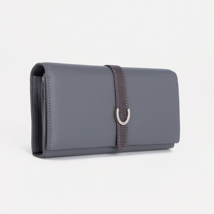 

Кошелек женский NoBrand 9278186, серый, 9278186