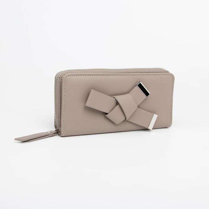 

Кошелек женский NoBrand 7075031, бежевый, 7075031