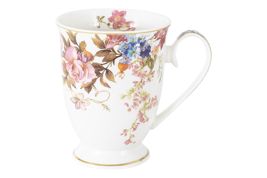 

Кружка Anna Lafarg Primavera Rosarium 0.325л белая фарфор AL-1584-W-HSB-P4_