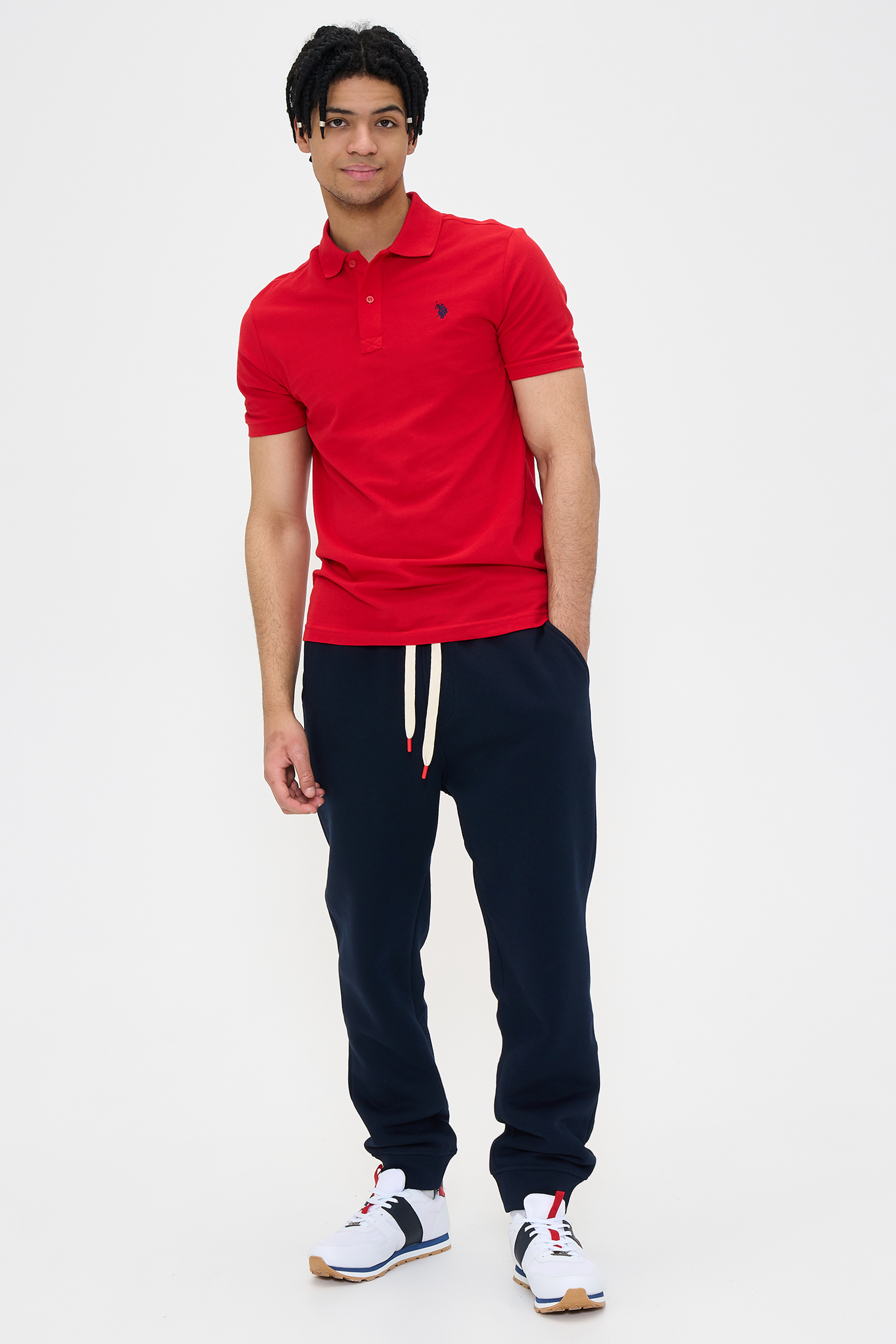 

Спортивные брюки мужские U.S. POLO Assn. G081SZ0OP0ODEL-R синие XL, Синий, G081SZ0OP0ODEL-R