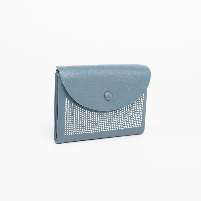 

Кошелек женский NoBrand 7075019, голубой, 7075019