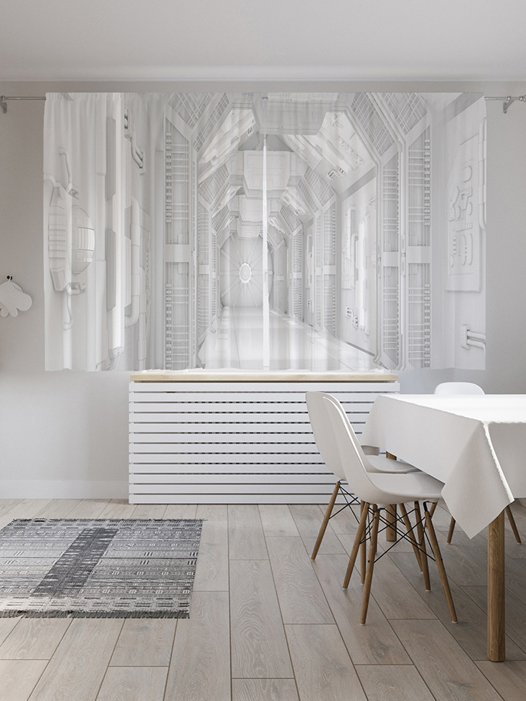 

Шторы JoyArty с фотопечатью "Загадочные тоннели" из сатена, 290х180 см, Загадочные тоннели