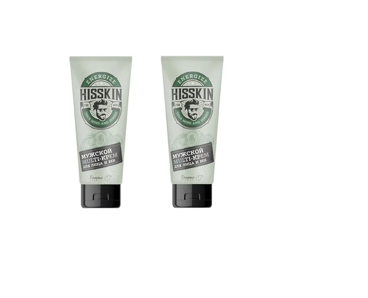 Крем для лица и век мужской Белита-М Hisskin Multi 60 г 2 штуки