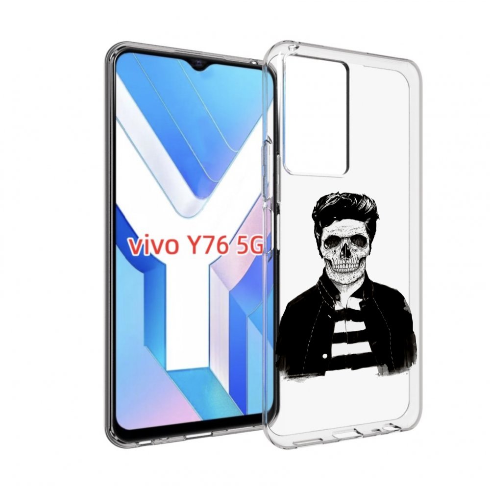 

Чехол MyPads скелет для Vivo Y76 5G, Прозрачный, Tocco