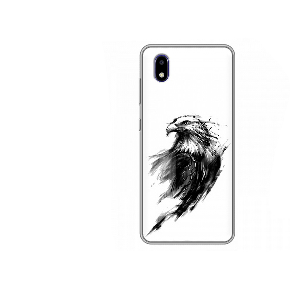 

Чехол MyPads Tocco для ZTE Blade A3 2020 чб птица (PT226941.466.670), Прозрачный, Tocco