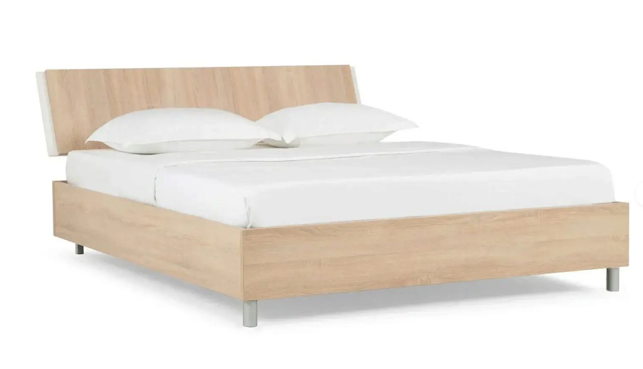 

Кровать Askona Glory ice Дуб Бардолино натуральный 160х200, Коричневый, Glory ice