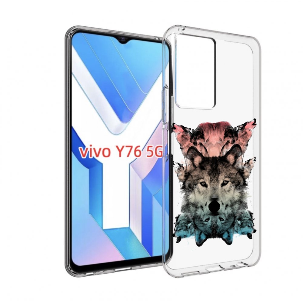 

Чехол MyPads стая для Vivo Y76 5G, Прозрачный, Tocco