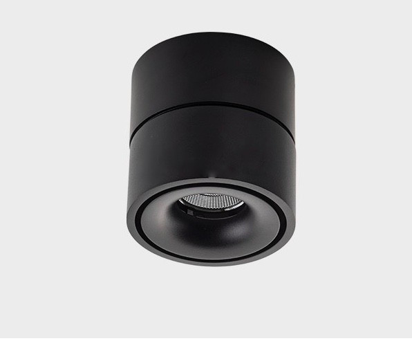 

VEGA L1415sBL Светильник накладной, цвет черный,GU10 220V, D 75mm H 91mm