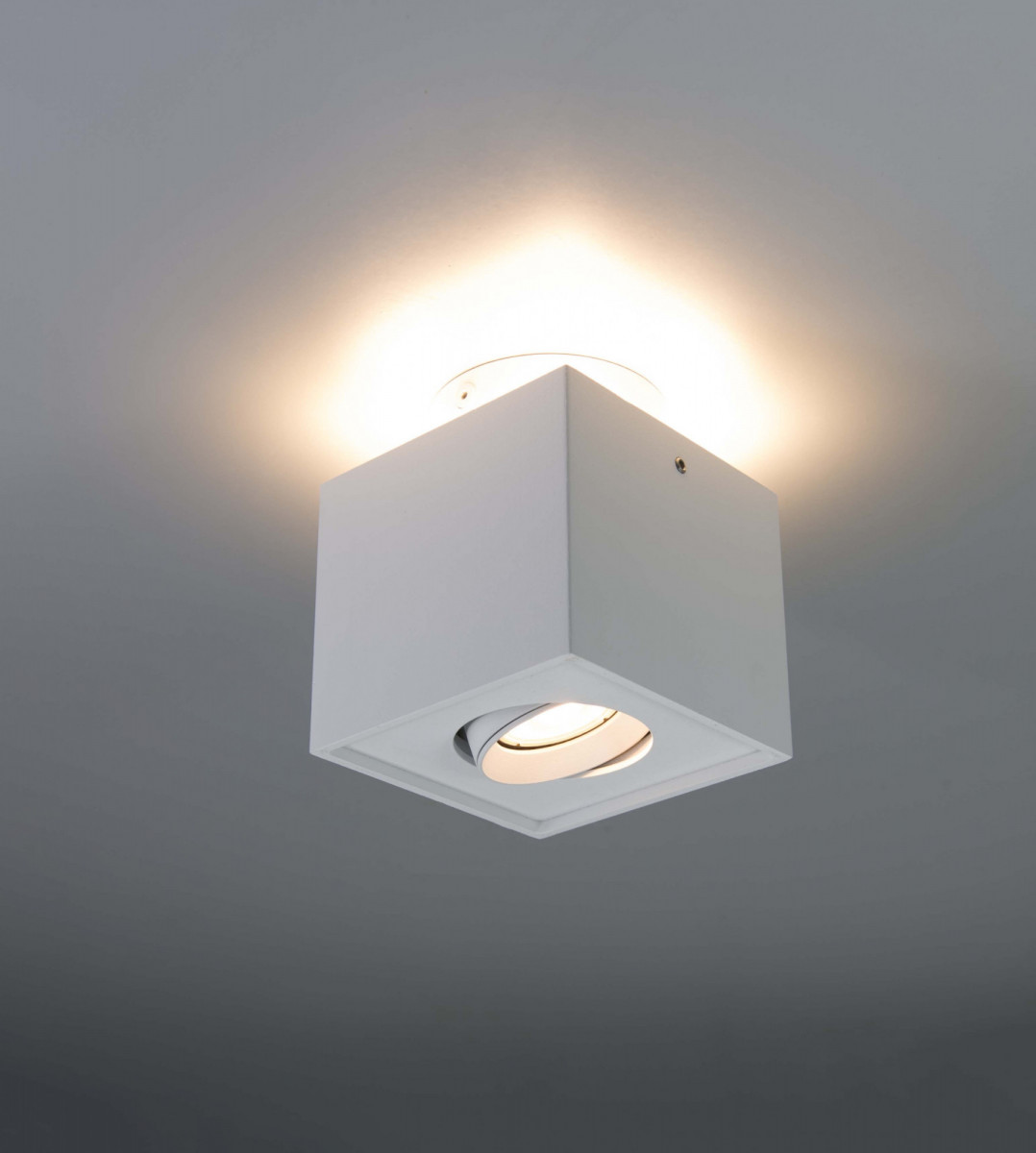

VEGA L1490WH L1490BL Светильник накладной, цвет белый под лампу GU10 +LED