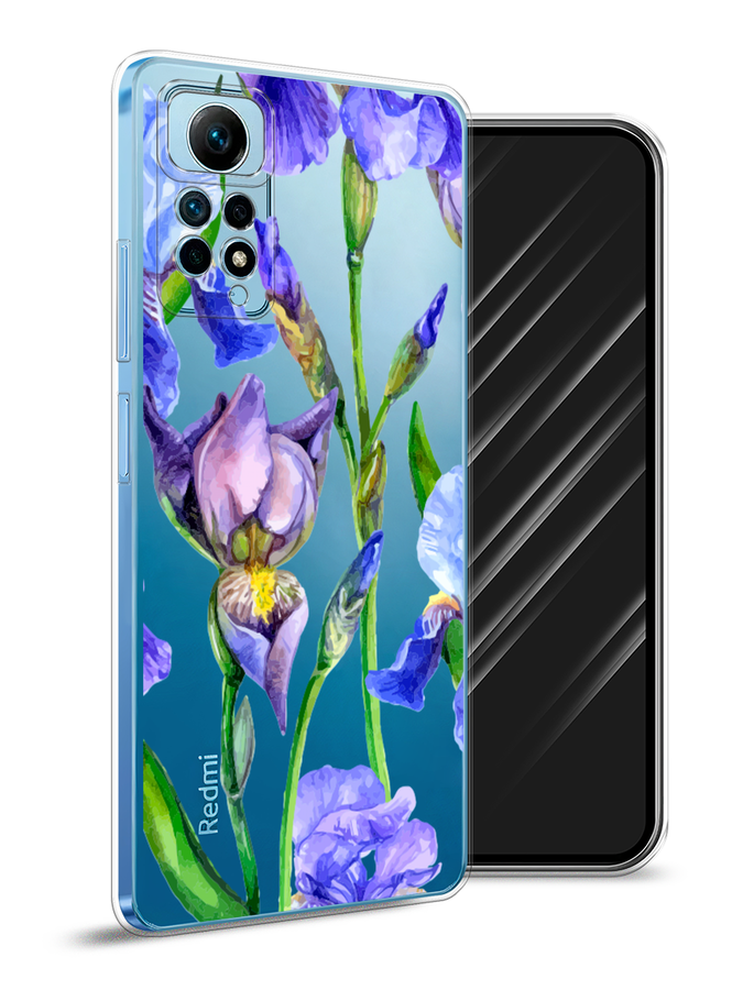 

Чехол Awog на Redmi Note 12 Pro 4G "Синие ирисы", Фиолетовый;голубой;зеленый, 319050-8