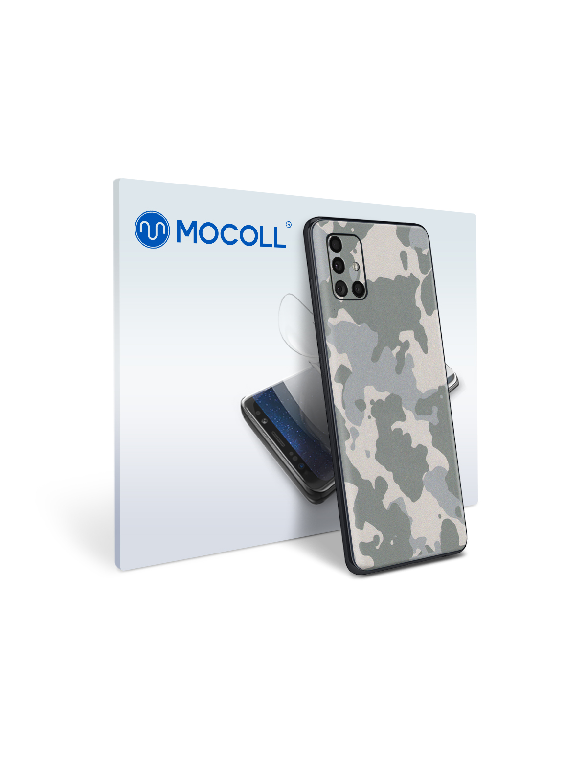 

Пленка защитная MOCOLL для задней панели Samsung Galaxy M32 Металлик Зеленый
