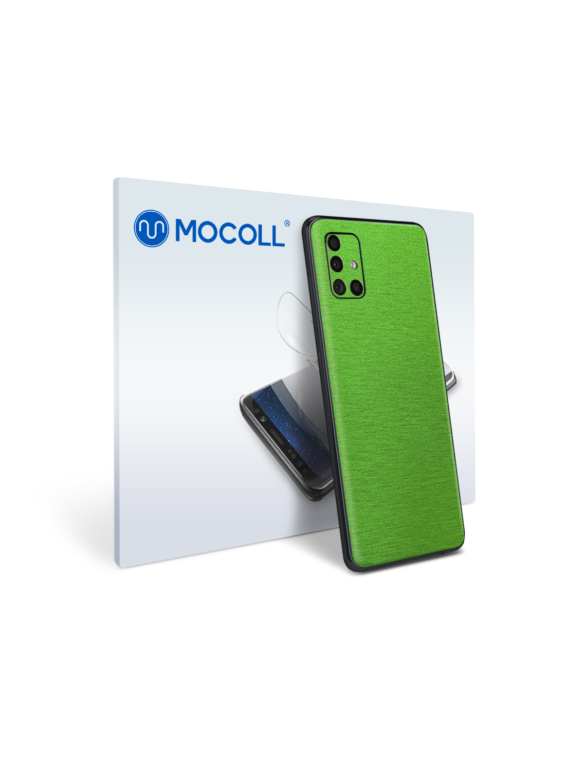 

Пленка защитная MOCOLL для задней панели Samsung Galaxy M01 Металлик Розовый