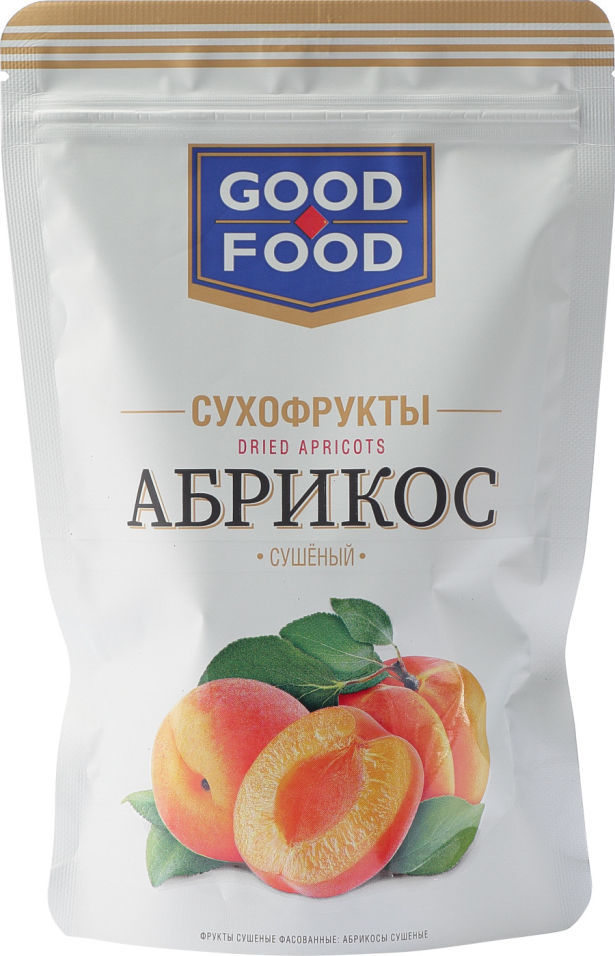 

Абрикос Good-Food Special сушеный 200г