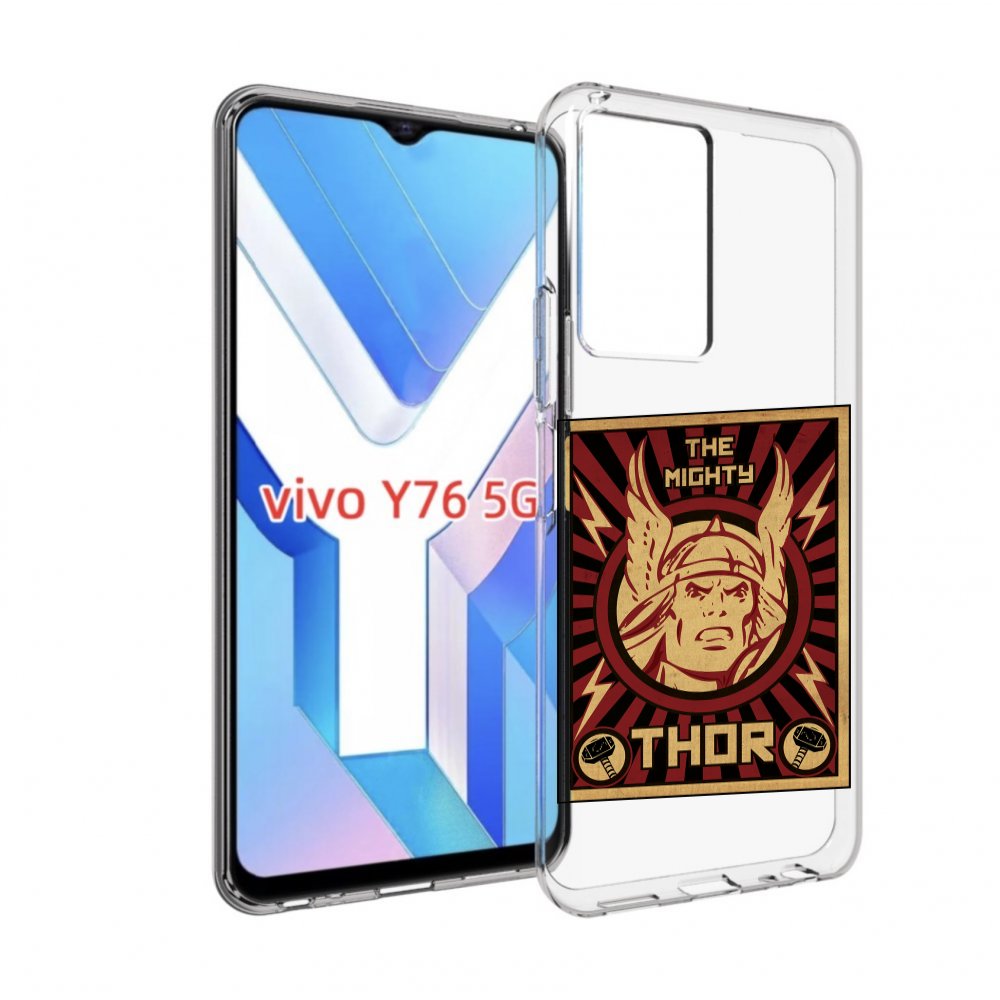 

Чехол MyPads тор лицо для Vivo Y76 5G, Прозрачный, Tocco