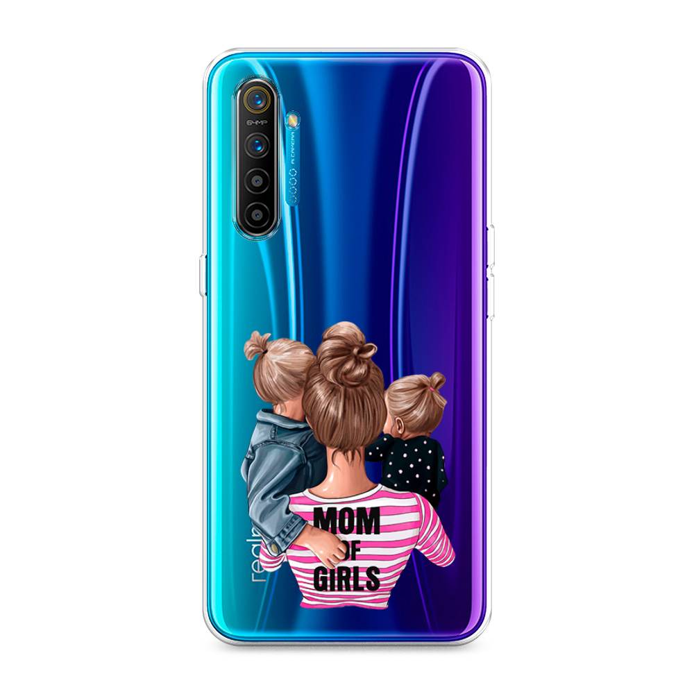 

Чехол Awog на Realme XT "Mom of Girls", Разноцветный, 251450-6