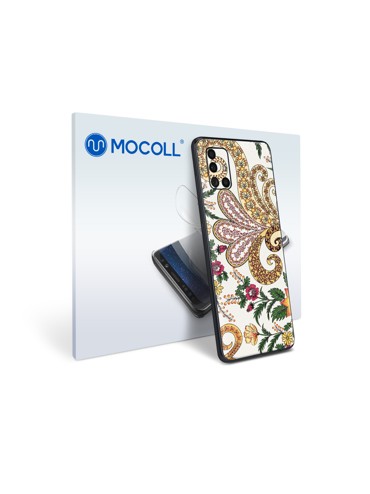 

Пленка защитная MOCOLL для задней панели Samsung Galaxy A03S Кожа змея