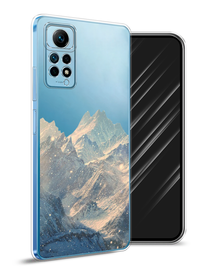

Чехол Awog на Redmi Note 12 Pro 4G "Горы арт 2", Серый, 319050-10
