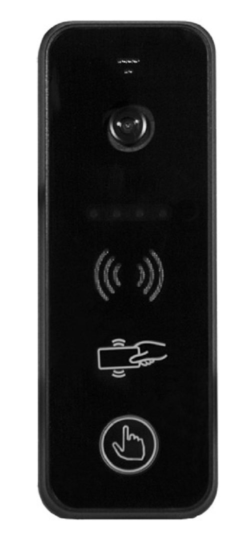 Вызывная панель видеодомофона Tantos iPanel 2 WG EM HD, 110 град. (черная) вызывная панель slinex с бесконтактным вызовом и широким углом обзора ml 20tlhd 2м