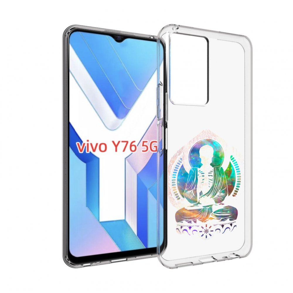 

Чехол MyPads умный скелет для Vivo Y76 5G, Прозрачный, Tocco