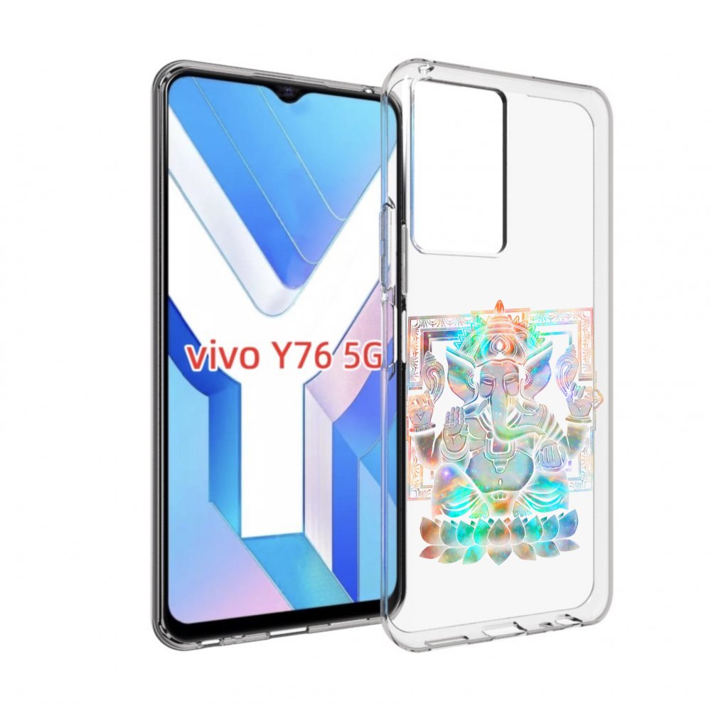 

Чехол MyPads умный слон для Vivo Y76 5G, Прозрачный, Tocco