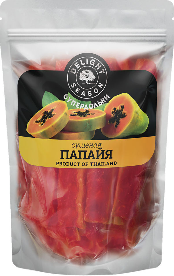 

Папайа Delight Season Сушеные 500г