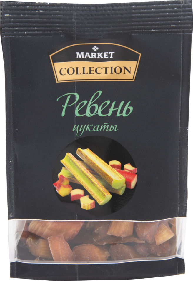 Ревень Market Collection Цукаты сушеные 120г