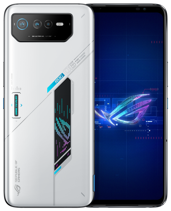 

Смартфон Asus Rog Phone 6 16/512GB белый (122080), ASUS ROG Phone 6