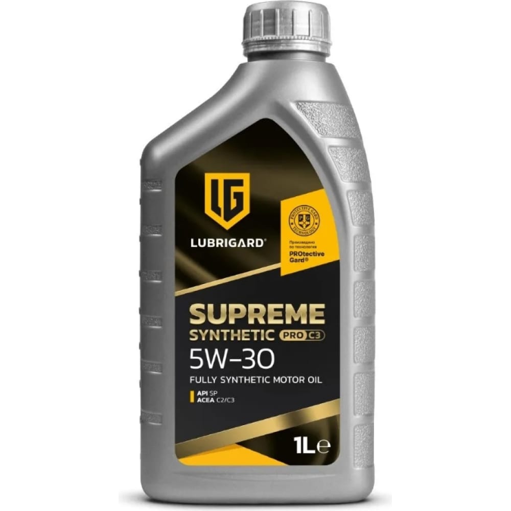 Моторное масло Lubrigard SUPREME SYNTHETIC PRO C3 5W30 1л