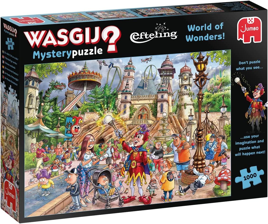 

Пазл Jumbo Wasgij Мир чудес Mystery Efteling J25021, 1000 деталей, Wasgij Мир чудес Mystery Efteling