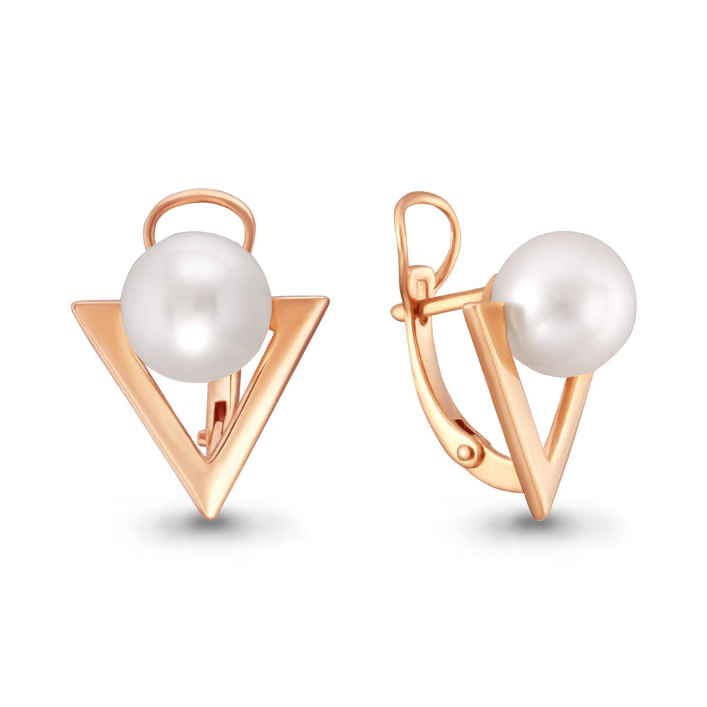 

Серьги из красного золота с жемчугом Aquamarine 46317_585_кз, 46317_585_кз