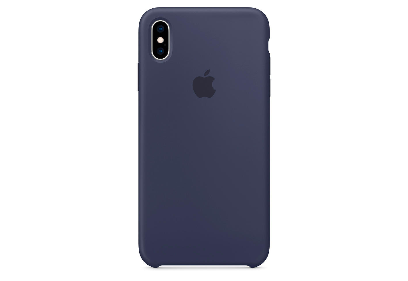 фото Чехол для apple iphone xs max silicone case (темно-синий) storex24