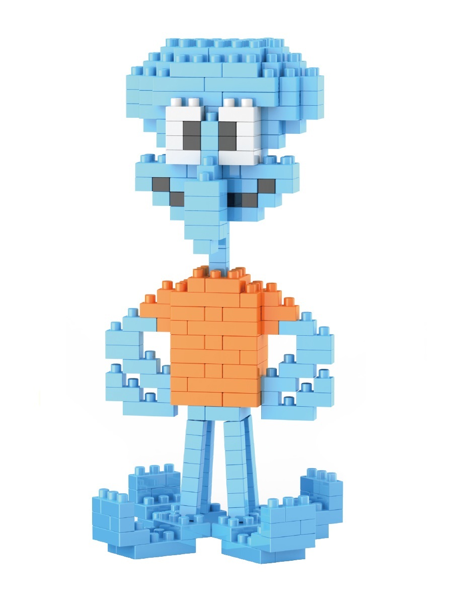 

Конструктор LNO Сквидвард Тентикалс 232 детали NO. 227 Squidward Tentacles Gift Series