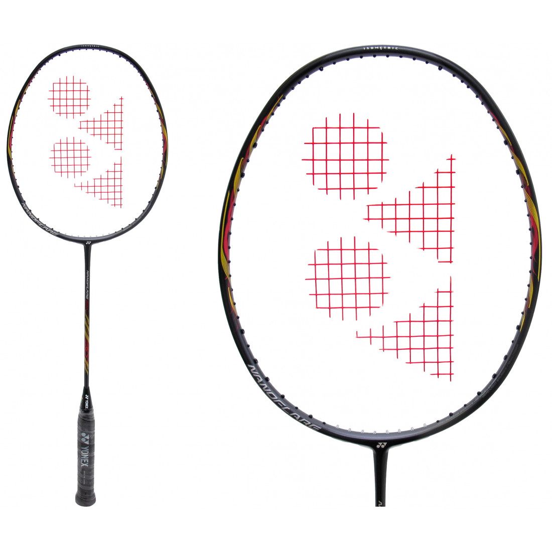 

Профессиональная ракетка для бадминтона Yonex Nanoflare 800 3UG5 (со струной), Золотистый;разноцветный;черный, nanoflare800_3UG5 со струной