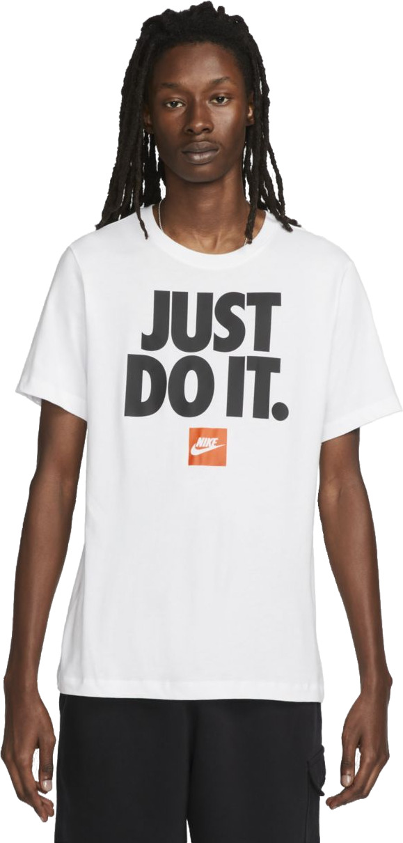 

Футболка мужская Nike M Sportswear Just Do It Verbiage Tee белая 3XL, Белый, M Sportswear Just Do It Verbiage Tee
