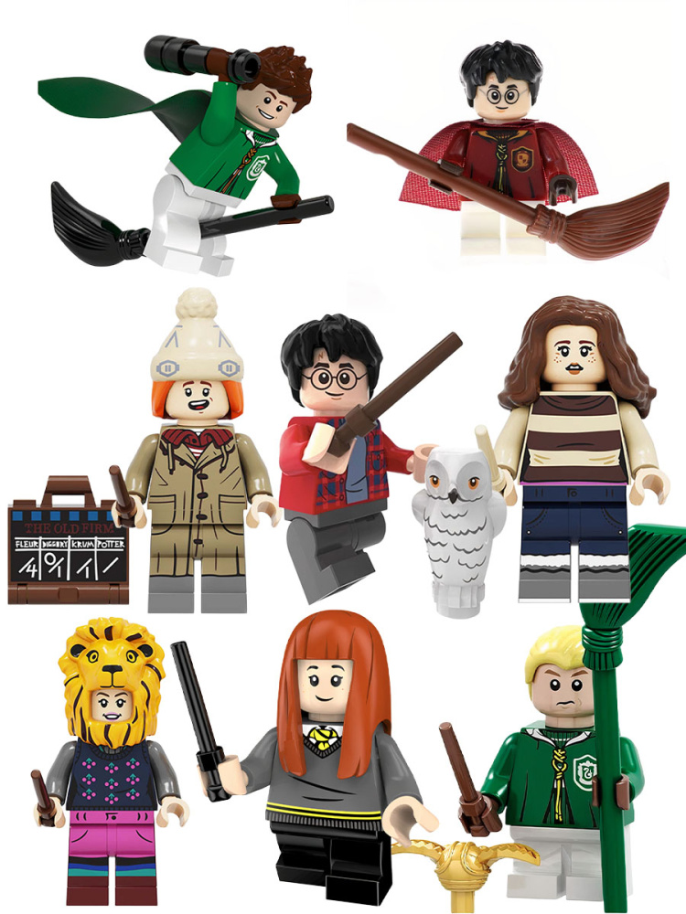 

Мини-фигурки Гарри Поттер Harry Potter 8 в 1 4,5 см, Harry Potter