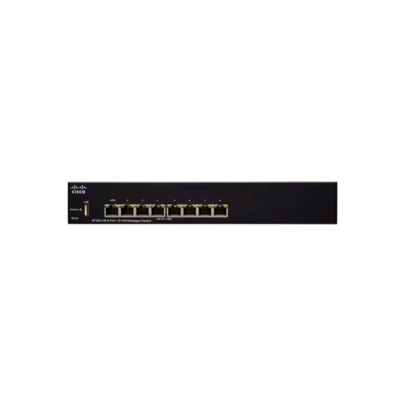 фото Коммутатор cisco sf350-08-k9-eu black