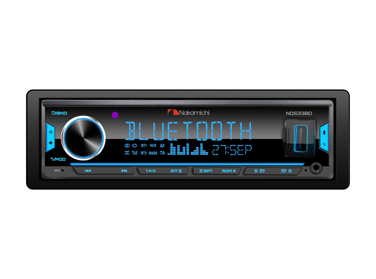 

Автомагнитола Nakamichi NQ533BD USB/AUX/ВТ (7RCA.DSP), NQ533BD