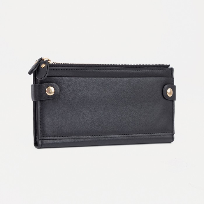 

Кошелек женский NoBrand 9306090, чёрный, Черный, 9306090
