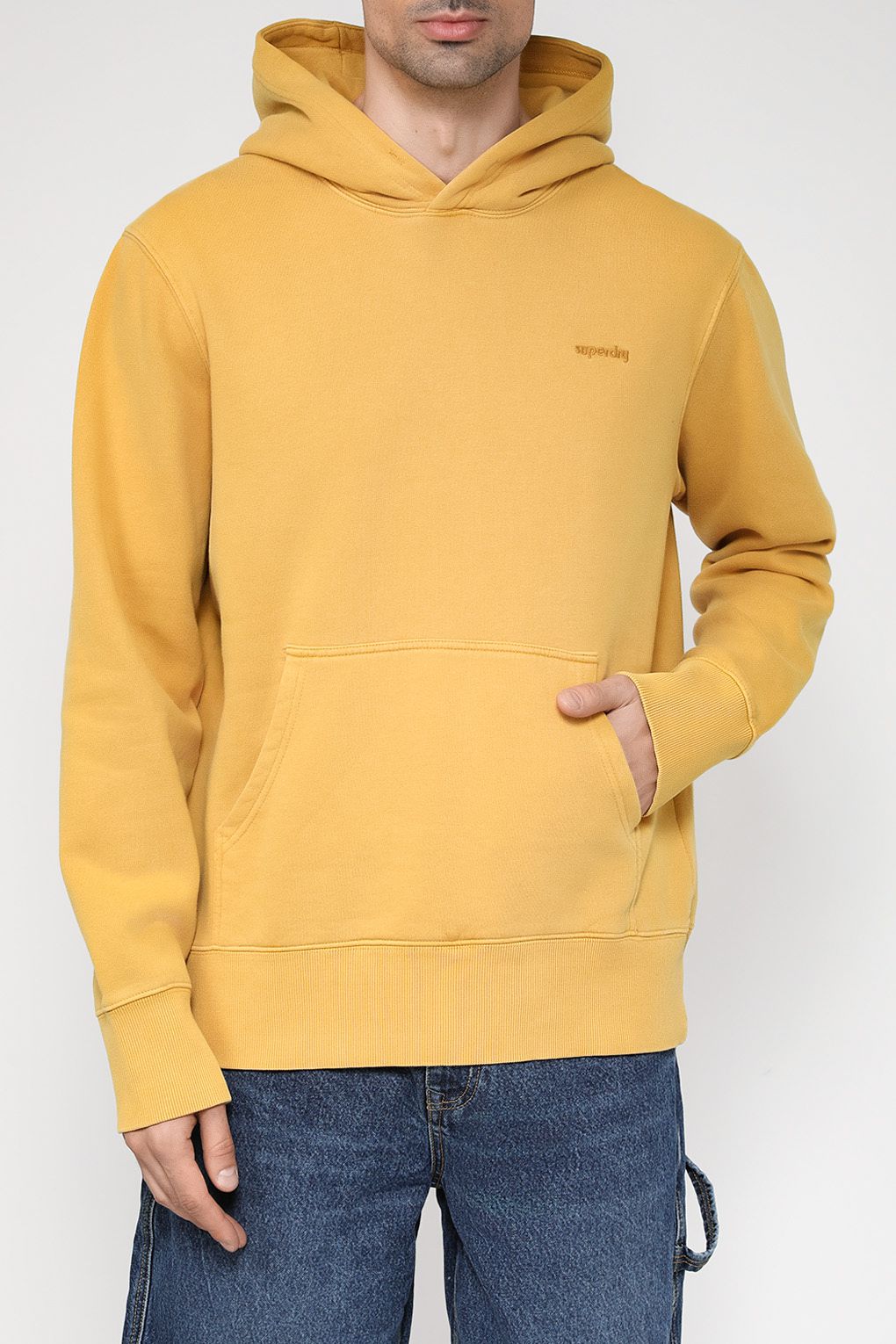 

Худи мужское Superdry M2012362A желтое L, Желтый, M2012362A
