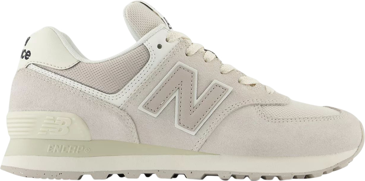 Кроссовки женские New Balance 574 белые 6 US Индонезия белый