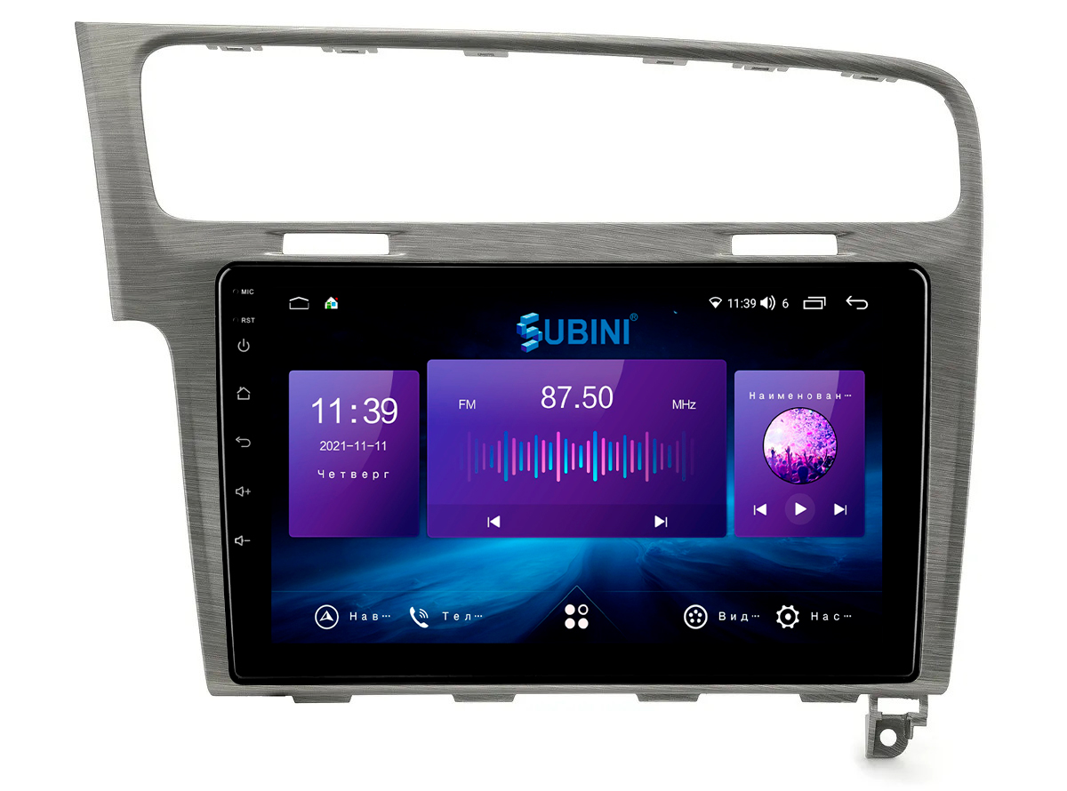 

Автомагнитола для Volkswagen Golf 7 2012+, 2/32 ГБ, Android 10, IPS 10", 2din, 8-ядер, Sim, Golf 7 2012+