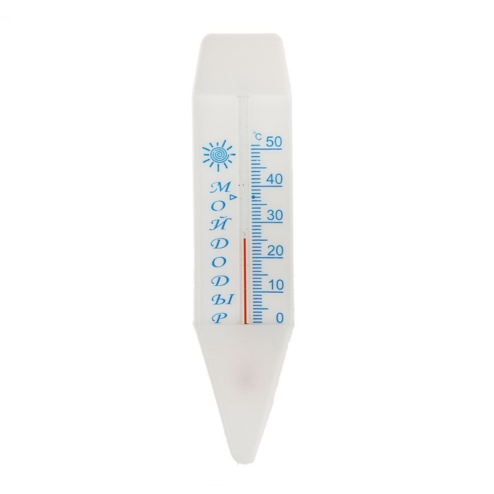 Термометр для воды Мойдодыр, от 0°С до +50°С, упаковка пакет, микс